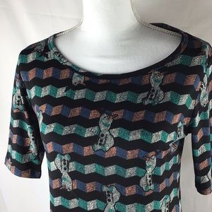 NWT Lularoe Disney Frozen Olaf Julia Small